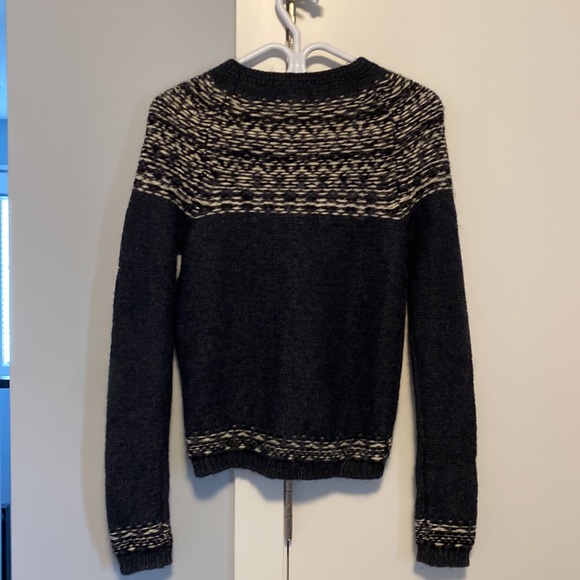 Aritzia TNA alpaca wool cardigan sweater size small - Picture 2 of 6